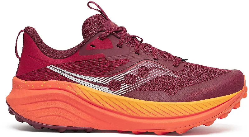 Saucony Xodus Ultra 3 Womens Trail Running Shoes - Red