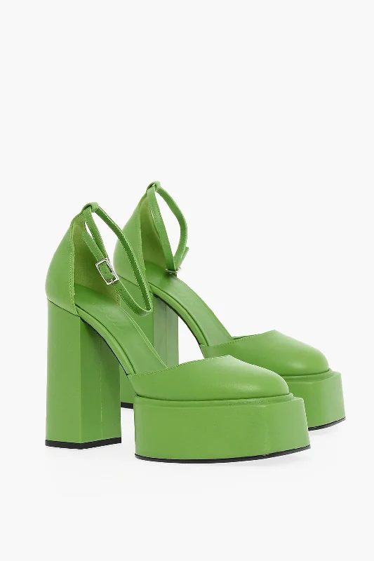 Referral Discount 3Juin Leather Ambra Sandals Heel 13 Cm