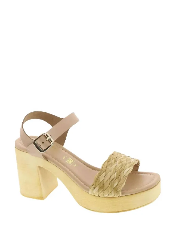 Weekend Savings Delight Manila Raffia Sandals