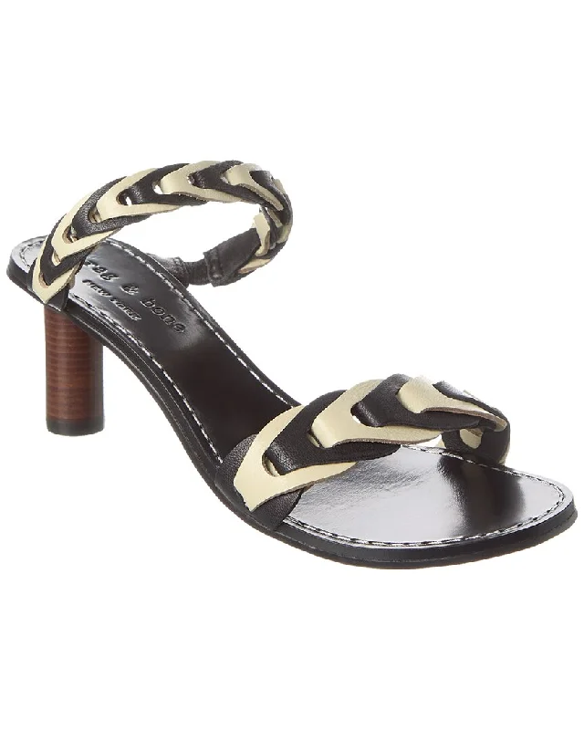Weekend Shopping Bliss rag & bone Infinity Mid Leather Sandal