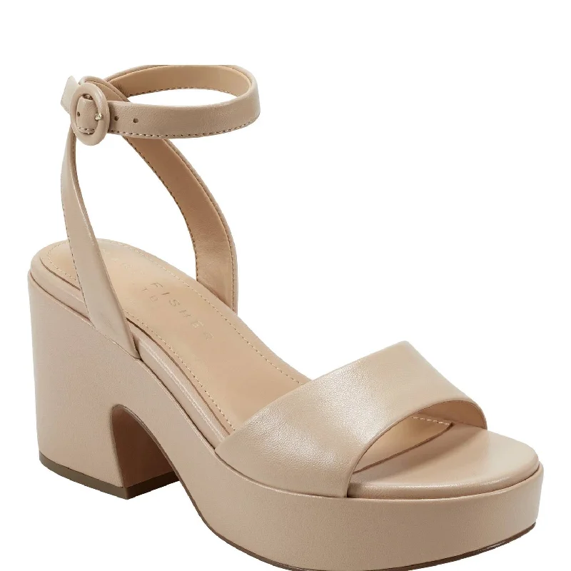 Massive Deal Razza Platform Sandal In Light Natural