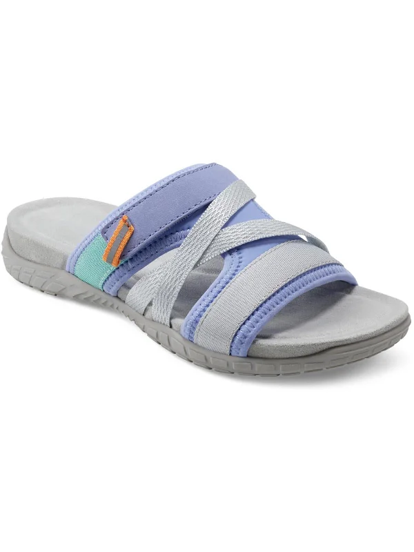Savings Galore Shells 2 Womens Casual Flats Slide Sandals
