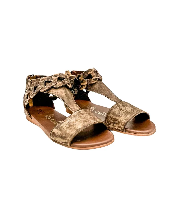 Super Sale Women Loop D Loop Sandals In Tan