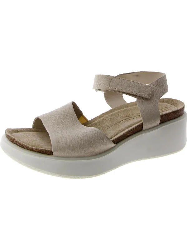 Extra Savings Womens Adjustable Open Toe Wedge Sandals