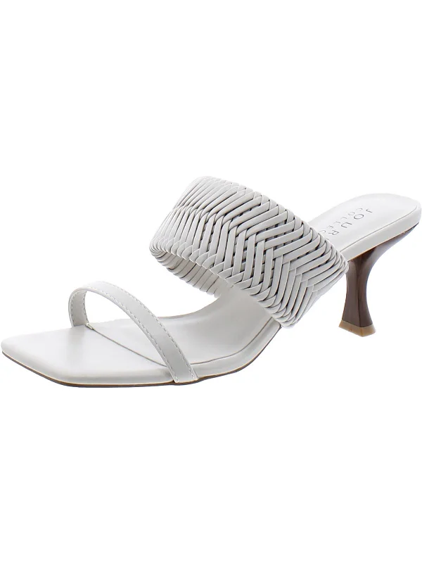 Early Access Womens Comfort Insole Faux Leather Heels