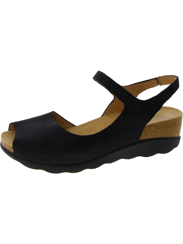 Crazy Deal Womens Faux Leather Round toe Ankle Strap