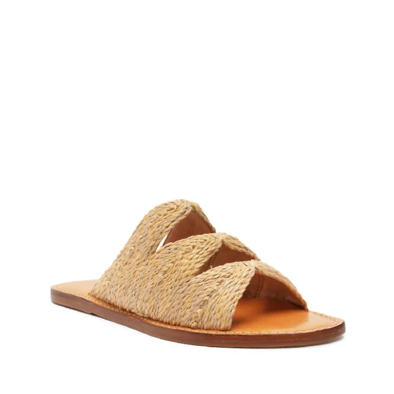 Super Discount Women's Ivy Raffia Sandal In Natural