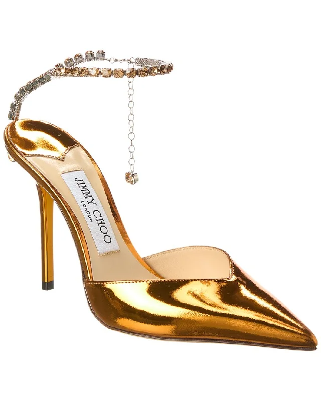 Best Seller Jimmy Choo Saeda 100 Leather Pump
