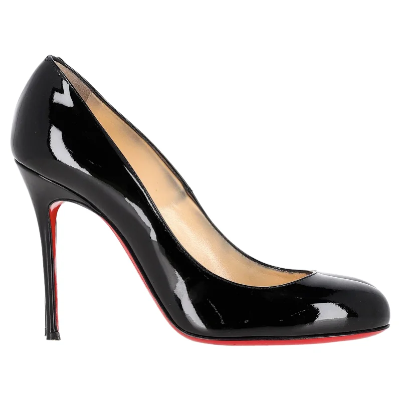 Christian Louboutin Fifi Pumps in Black Patent Leather