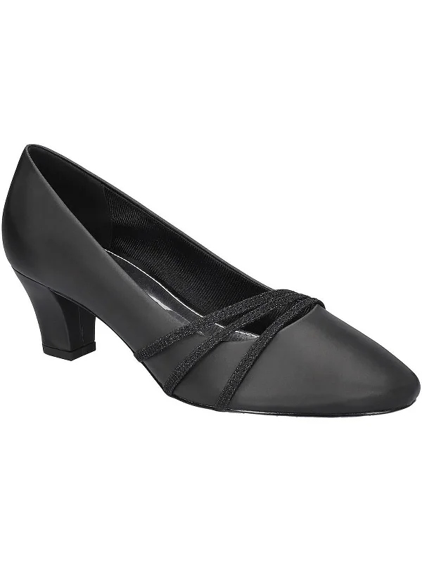 CHRISTINY Womens Nylon Pumps