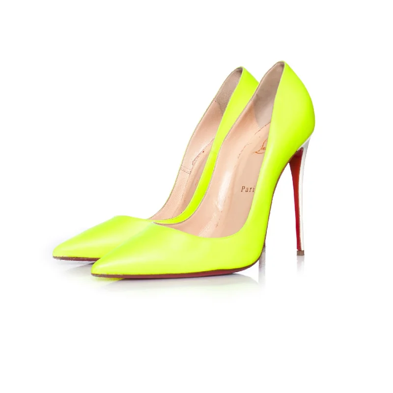 Neon yellow pump