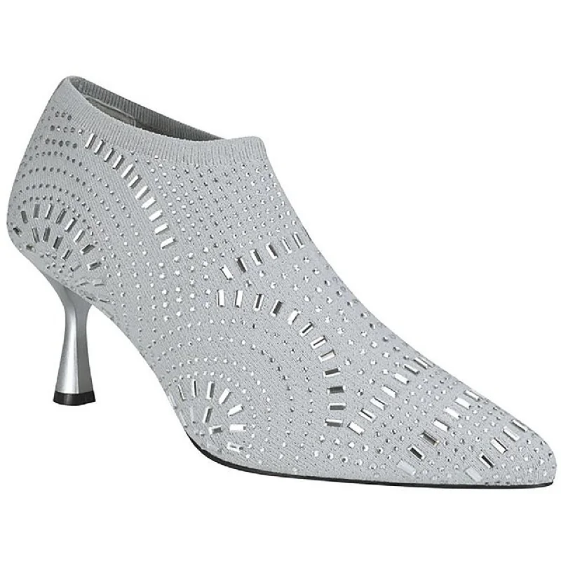grey knit bling